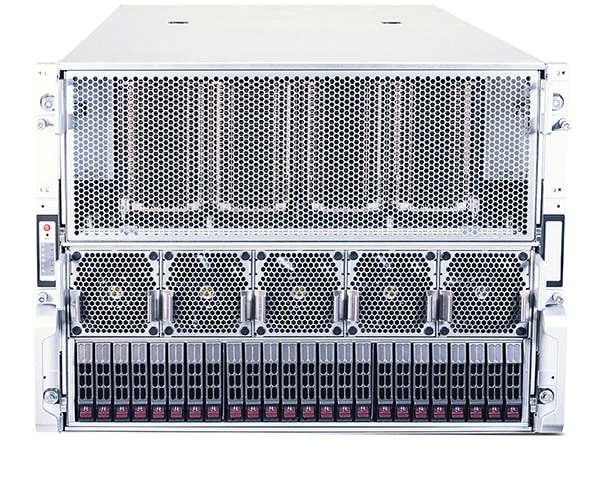 Lambda Hyperplane H100 8U 2x EPYC 9654 768GB Ubuntu Rack Server