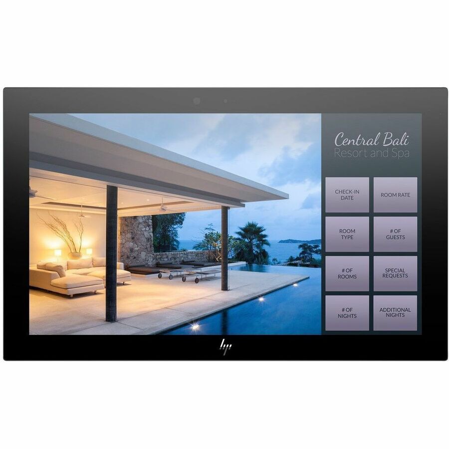 HP Engage 16t 16" Class Webcam LED Touchscreen Monitor - 16:9 - 25 ms