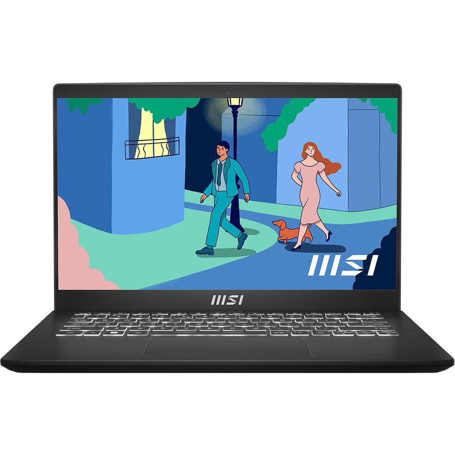 MSI Modern 14" Ultrabook Laptop, Intel Core i5-1235U, 8GB, 512GB SSD - Win 11 Pro