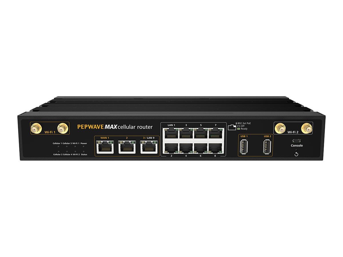 Pepwave MAX HD4 MBX - wireless router - WWAN - Wi-Fi 5 - 4G, 5G - desktop