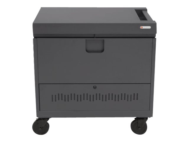 Bretford Cube Toploader - cart - for 40 tablets / notebooks - royal blue