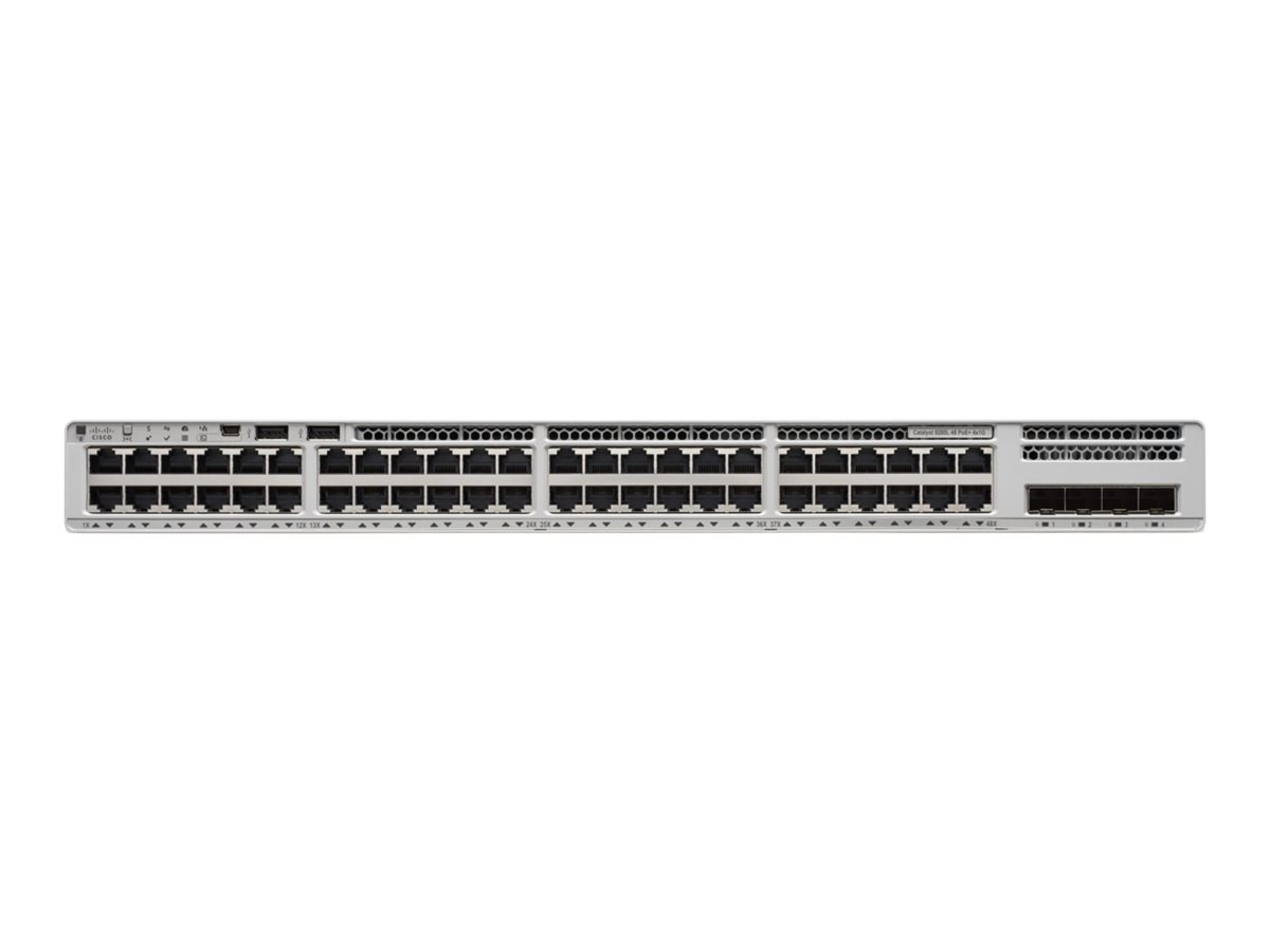 Cisco Catalyst 9200L - Network Essentials - switch - 48 ports - managed - rack-mountable