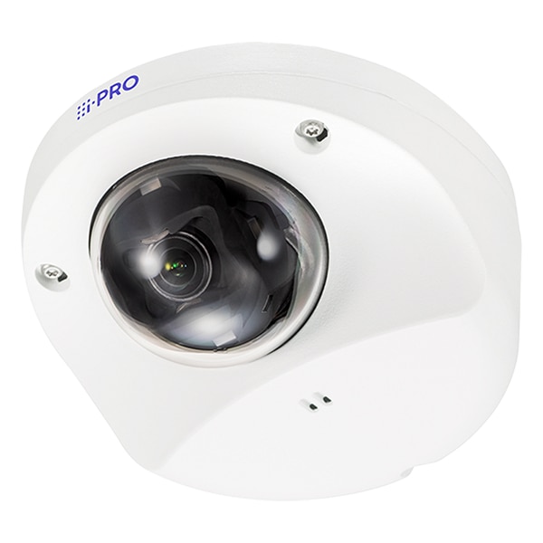 i-PRO 4MP IP66 Indoor Compact Dome Network Camera with AI Engine - White