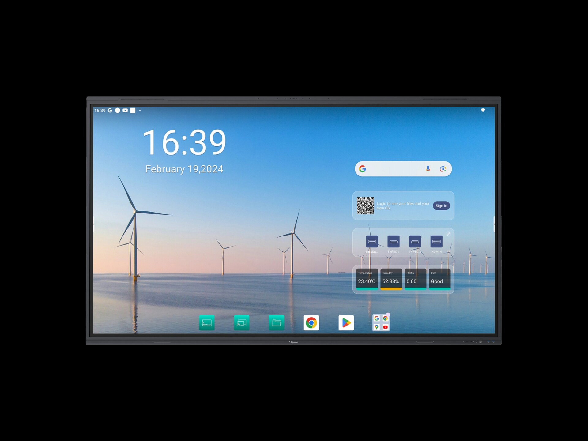 Optoma Creative Touch 5-Series 86" Interactive Flat Panel Display