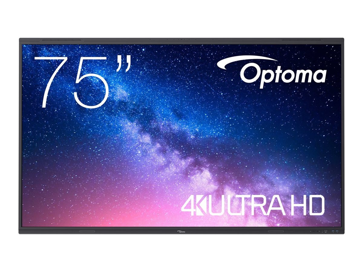 Optoma Creative Touch 5753RK 5-Series - 75" LED-backlit LCD display - 4K - for interactive communication