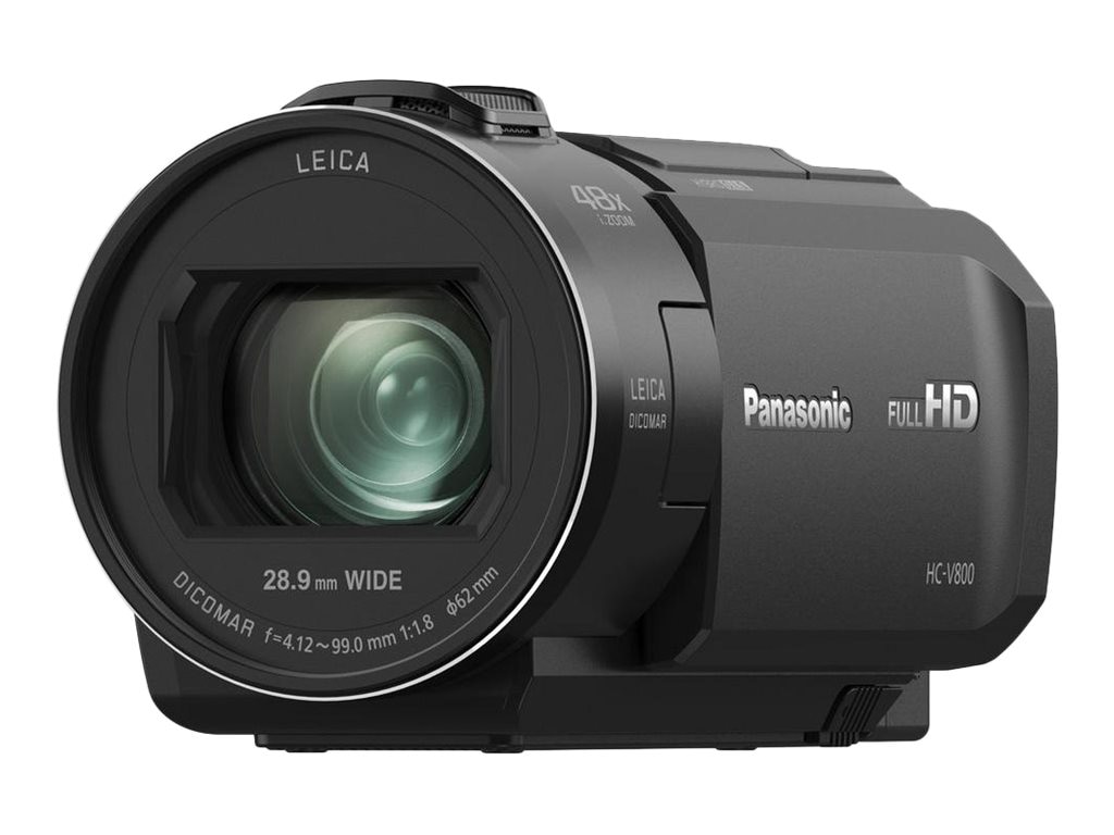 Panasonic HC-V800K - camcorder - Leica - storage: flash card