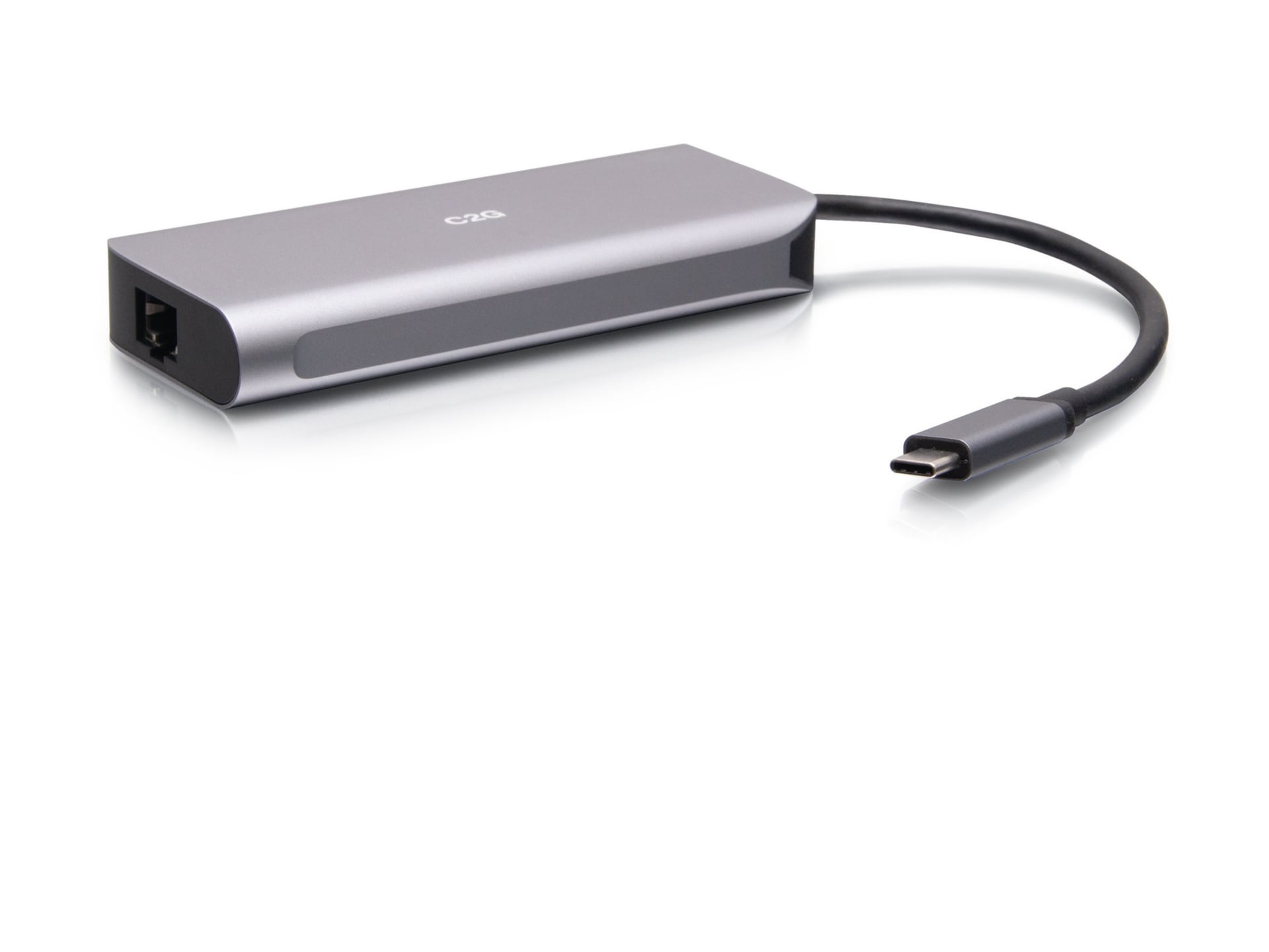C2G USB-C 4.0 6-in-1 Mini Docking Station with HDMI, USB-A, Ethernet, and U