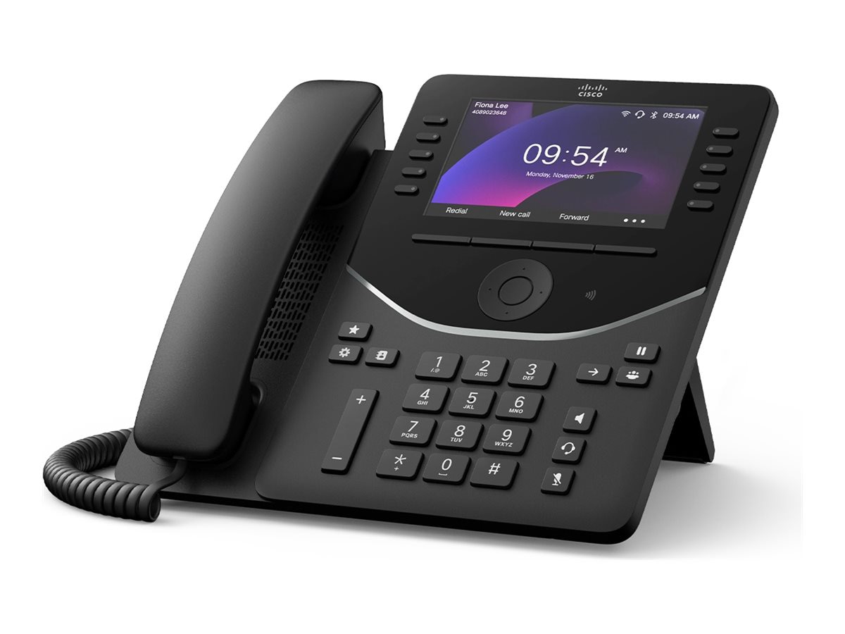 Cisco Desk Phone 9861 No Radio - VoIP phone - with Trusted Platform Module (TPM) 2.0 with caller ID/call waiting - TAA