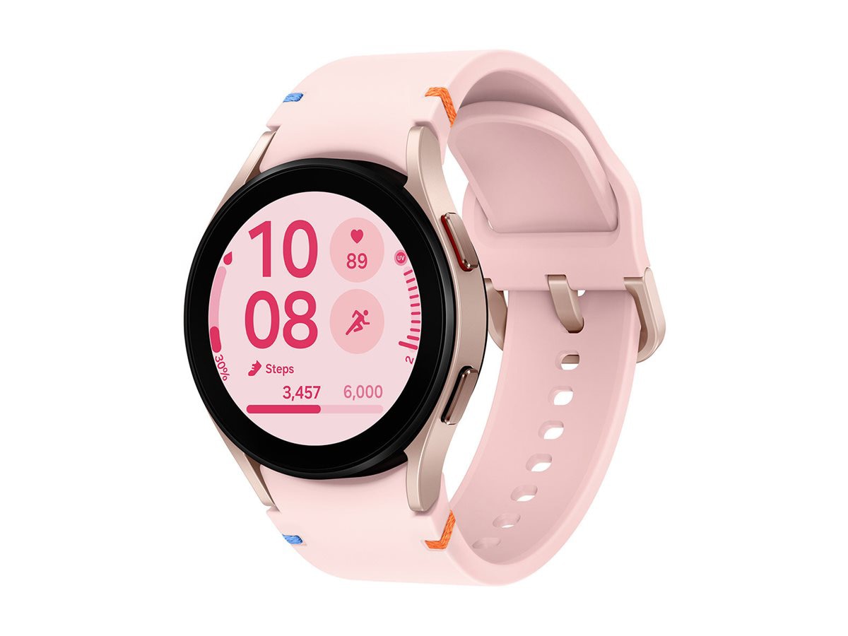Samsung Galaxy Watch FE smart watch with sport band - 16 GB - pink gold