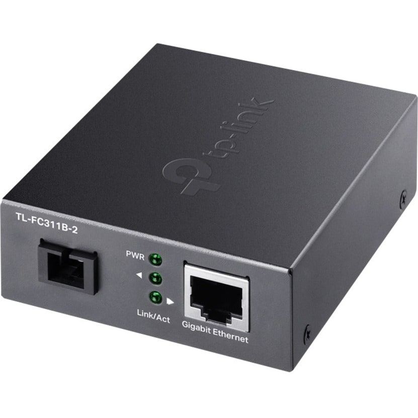TP-Link TL-FC311B-2 - Gigabit WDM SFP to RJ45 Fiber Media Converter