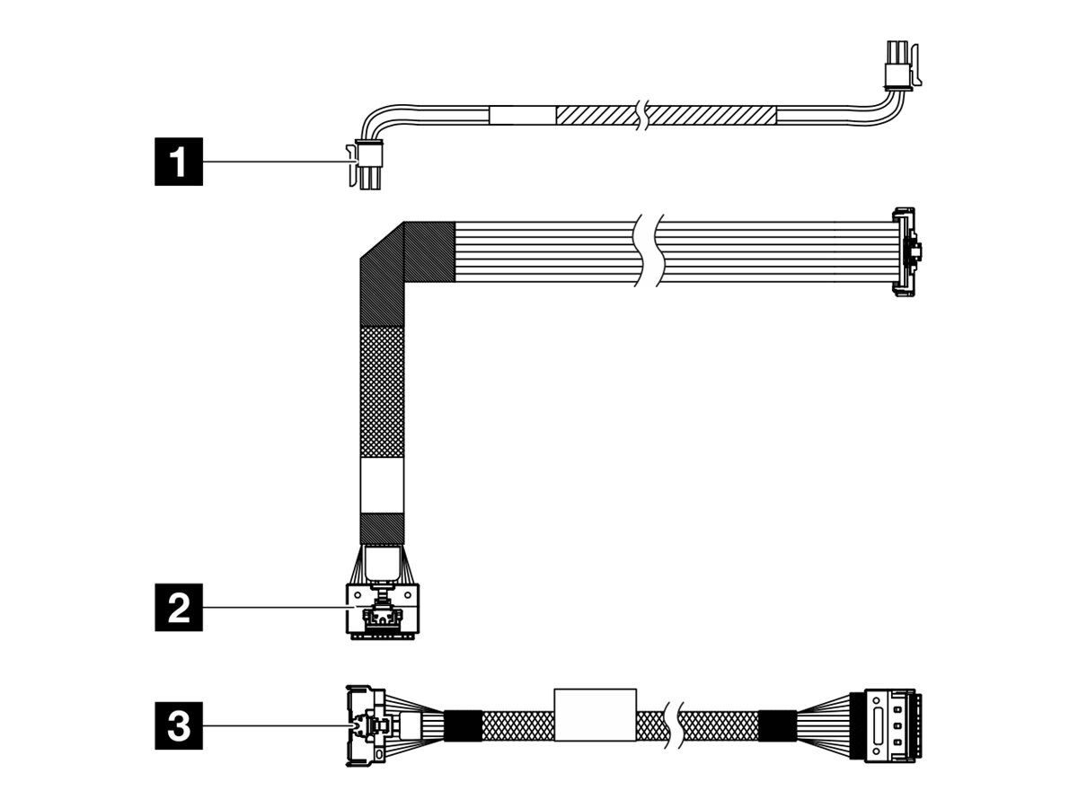 Lenovo storage cable kit