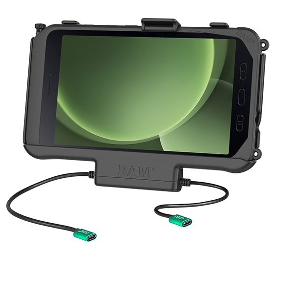 RAM charging cradle - + USB-C Data - Pogo - 500 mAh