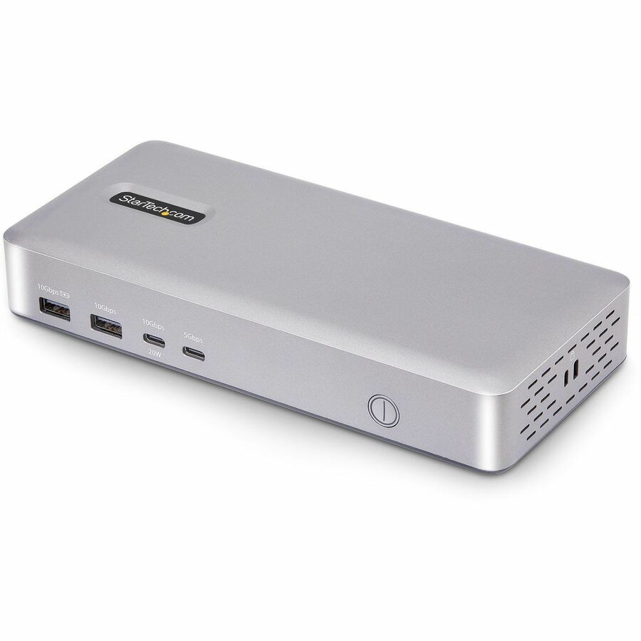 StarTech.com USB4 (USB-C 40Gb) Dual Monitor Docking Station, Driverless Doc