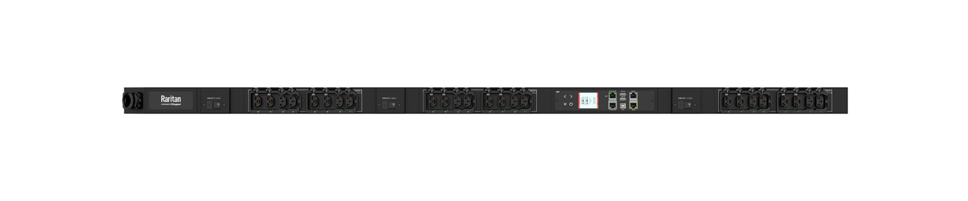 Raritan 3-Phase 208V 30A Derated to 24A Rack Power Distribution Unit