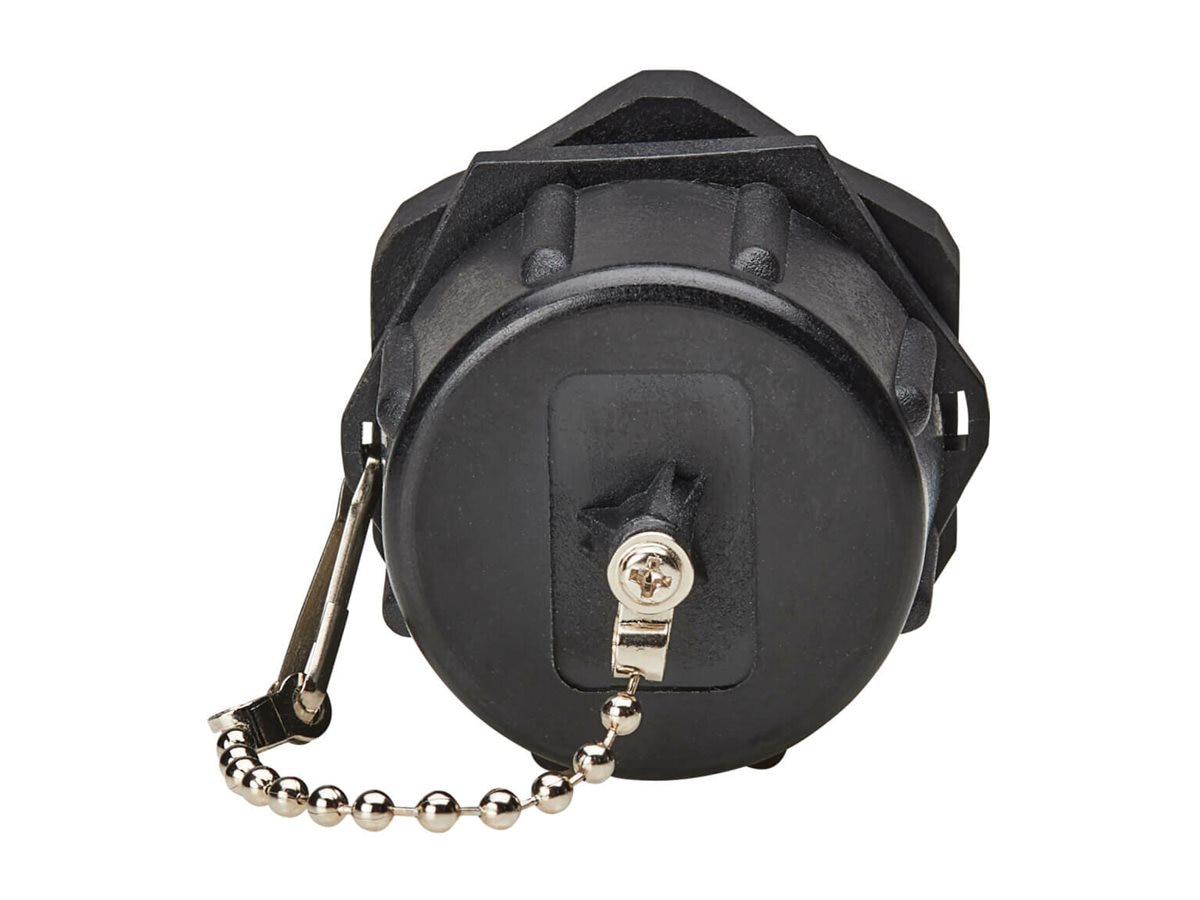 Eaton Tripp Lite series Rigid Industrial BNC Adapter (M/F) - IP68, Black