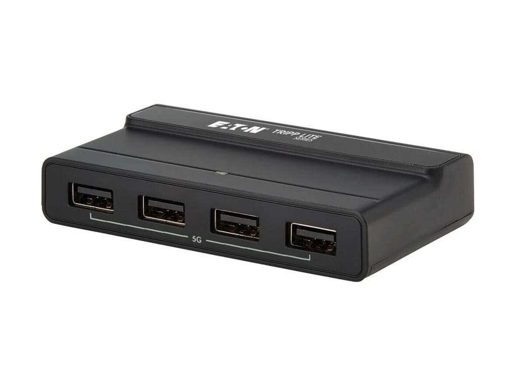 Eaton Tripp Lite series 2x4 USB Peripheral Sharing Switch USB 3.2 Gen 1 5 Gbps 2 USB-C Hosts 4 USB-A Hub Ports