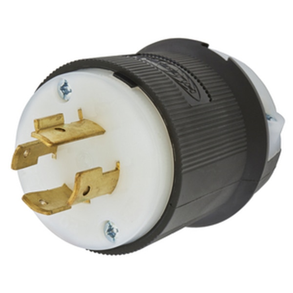 Hubbell Premise Wiring industrial 20A NEMA L15-20P Male Insulgrip Plug Twist-Lock