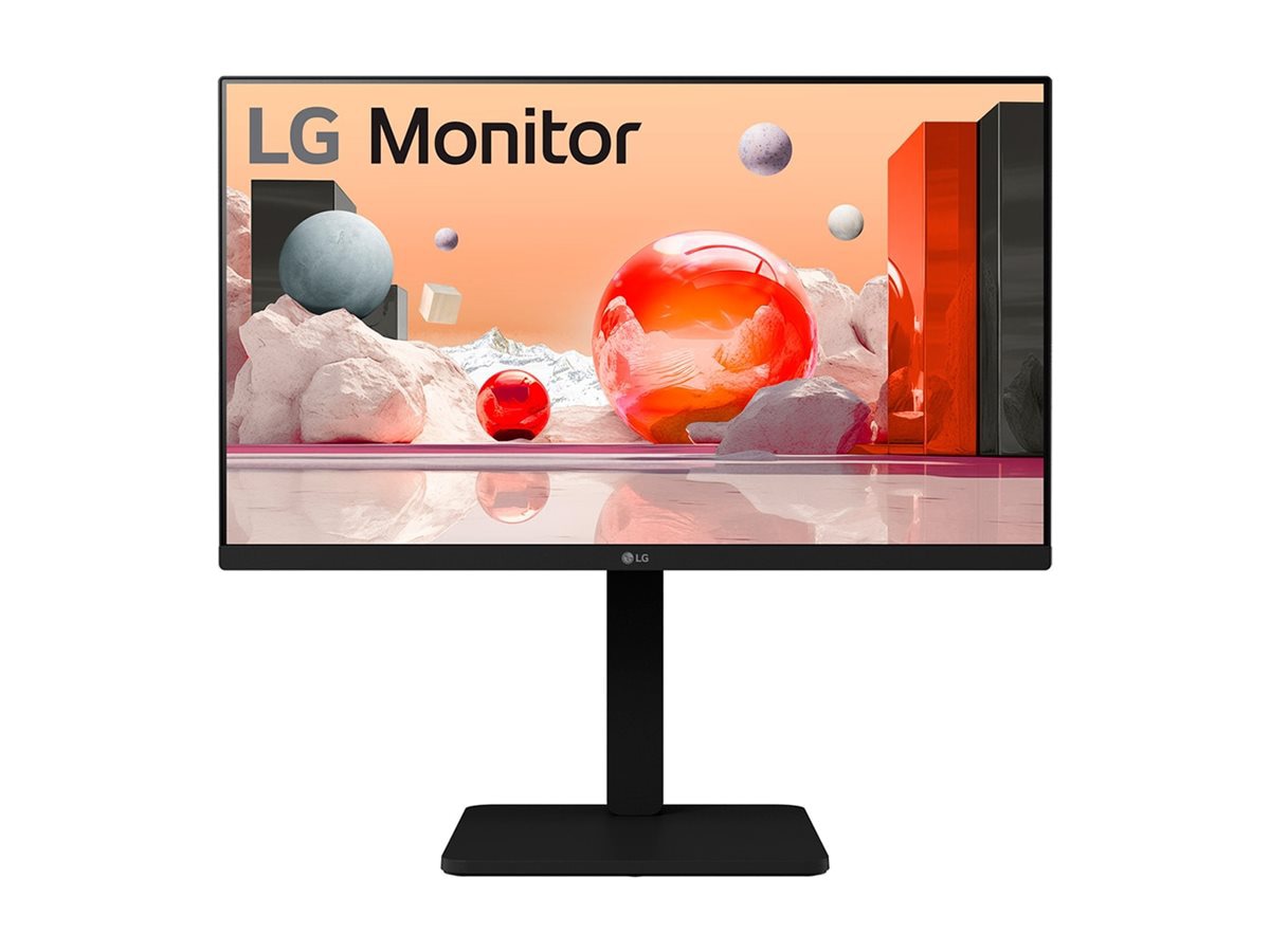 LG 24BA450-B 24" Class Full HD LCD Monitor - 16:9 - Matte Black - TAA Compl