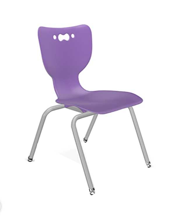 MOORECO HIERARCHY 4LEG CHAIR 16" PUR