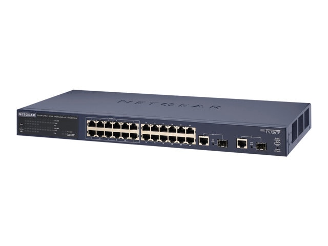 NETGEAR FS726TP 24 pt 10/100 Smart Switch w/PoE