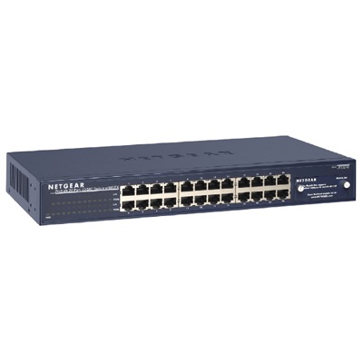 NETGEAR JFS524F ProSafe 24 Port 10/100 Rackmount Switch