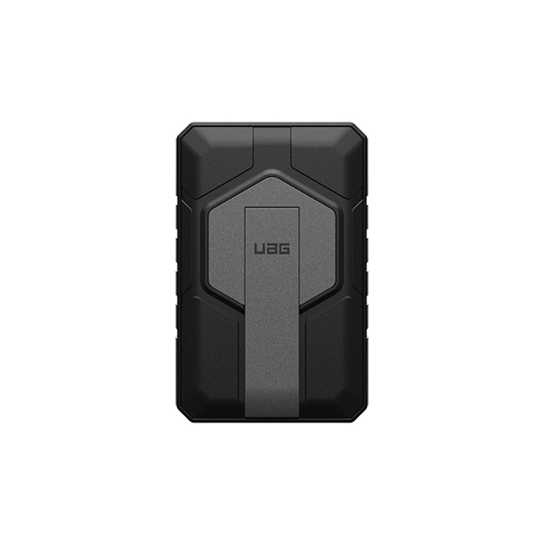 UAG MagSafe Rugged 10K Wireless Power Bank with Kickstand for iPhone - Black/Gray