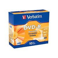 Verbatim - DVD-R x 10 - 4.7 GB - storage media