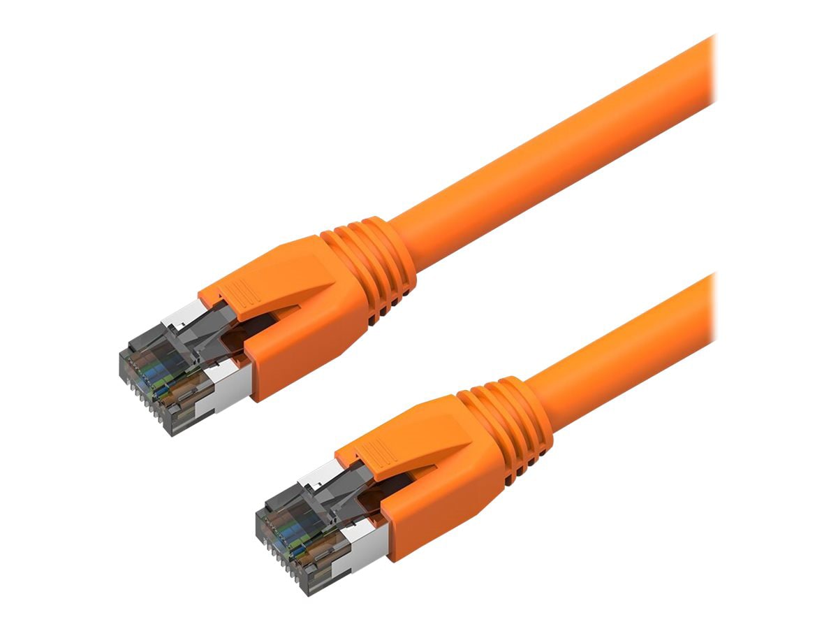 Axiom AX - patch cable - 10 ft - orange