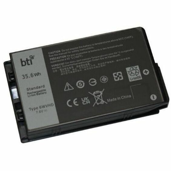 BATT TECH 7.6V 2-CELL LI-ION BATTERY