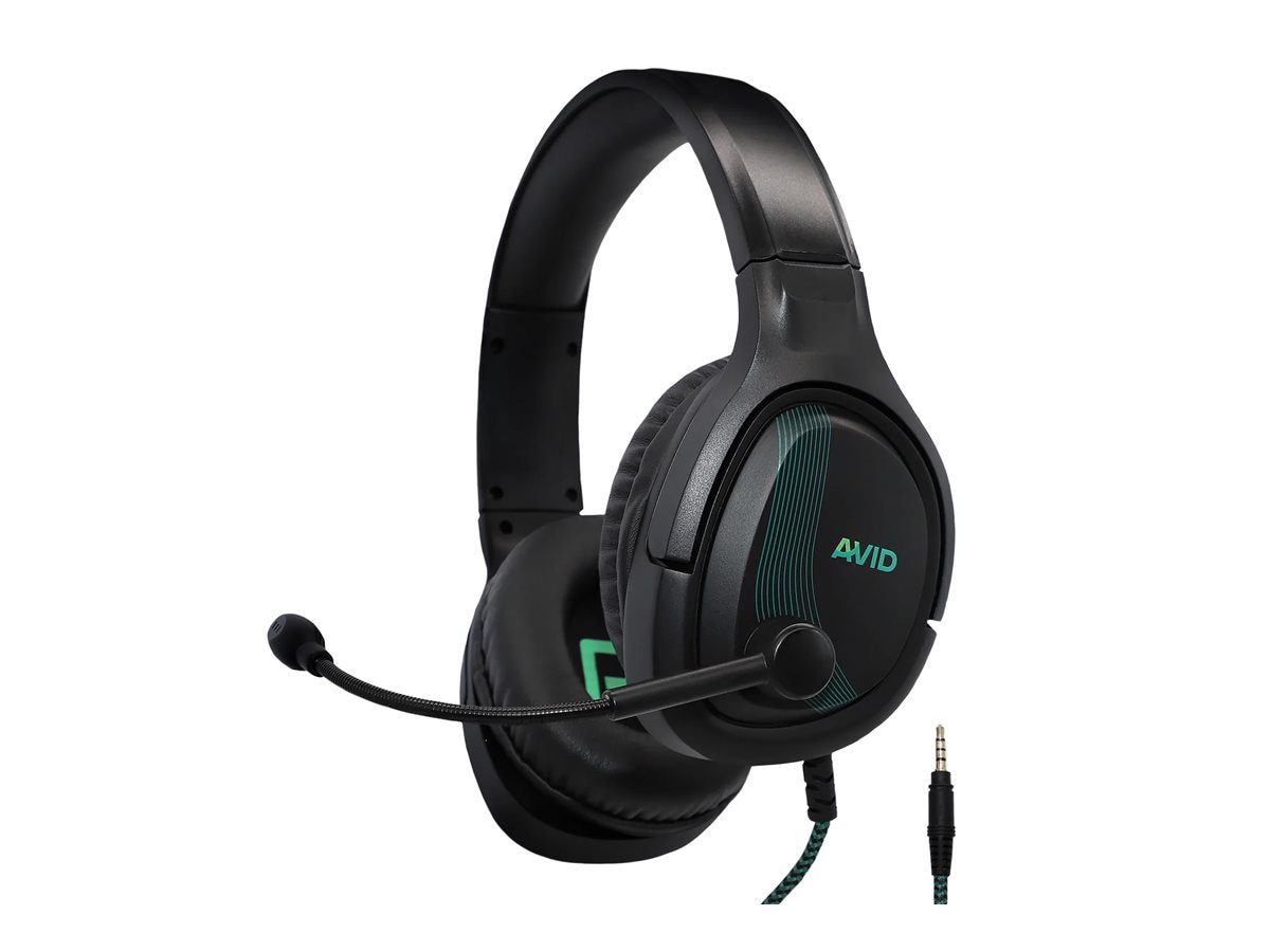 AVID AVIGA AP-1000 3.5mm TRRS Gaming Headset - Black