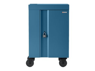Bretford Cube Mini TVCM20USBC cart - pre-wired - for 20 tablets / notebooks - sky