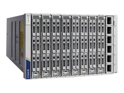 Cisco UCS 9508 Chassis - modular expansion base - with 2 x UCS 9108 100G fabic modules