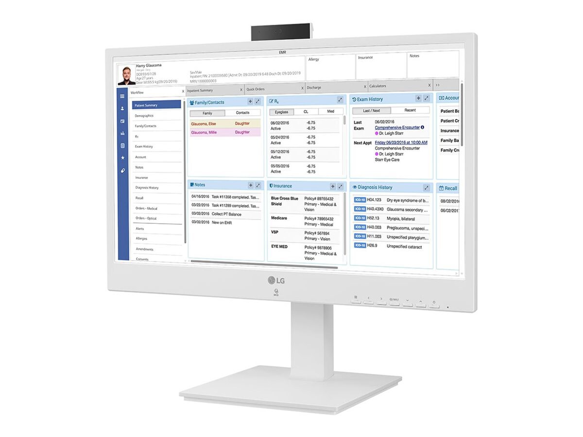 LG 24CR670NK6N All-in-One Thin Client - Intel Celeron N5105 Quad-core (4 Co