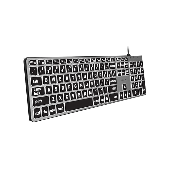 MACALLY WIRED USB-C KEYBOARD F/MAC