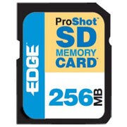 EDGE Digital Media ProShot - flash memory card - 256 MB - SD