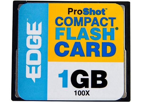 EDGE Digital Media ProShot - flash memory card - 1 GB - SD