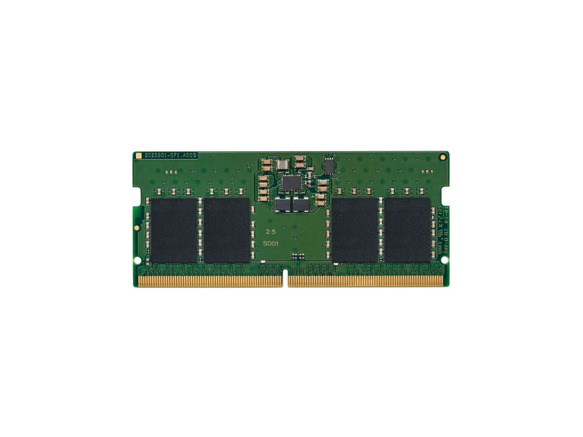 Kingston ValueRAM - DDR5 - module - 16 GB - SO-DIMM 262-pin - 5200 MHz / PC5-41600 - unbuffered