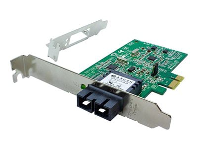 Lantronix N-FXE-02B Series - network adapter - PCIe 1.1 - 100Base-FX x 1 - TAA Compliant