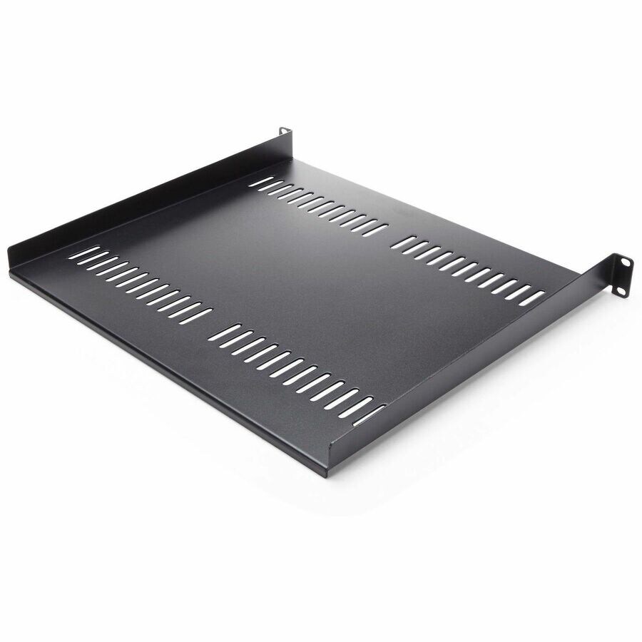 StarTech.com 1U Server Rack Cabinet Shelf - Fixed 16" Deep Cantilever Rackmount Tray for 19" Data/AV/Network Enclosure