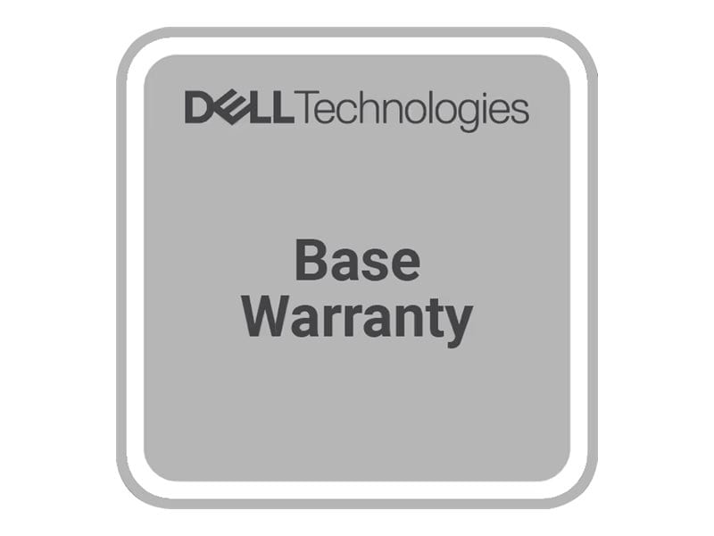 Dell Upgrade from 1Y Mail-in Service to 3Y Next Business Day - extended service agreement - 3 years - on-site