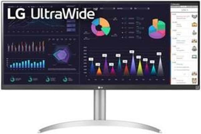 LG 34BR65F-B 34" Class UW-UXGA LCD Monitor - 21:9 - Textured Black
