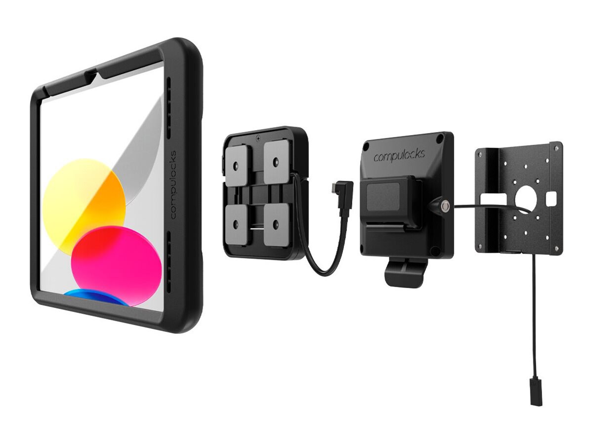 Compulocks iPad 10.9" 10th Gen PowerMove Wall Mount kit de montage - pour tablette - noir