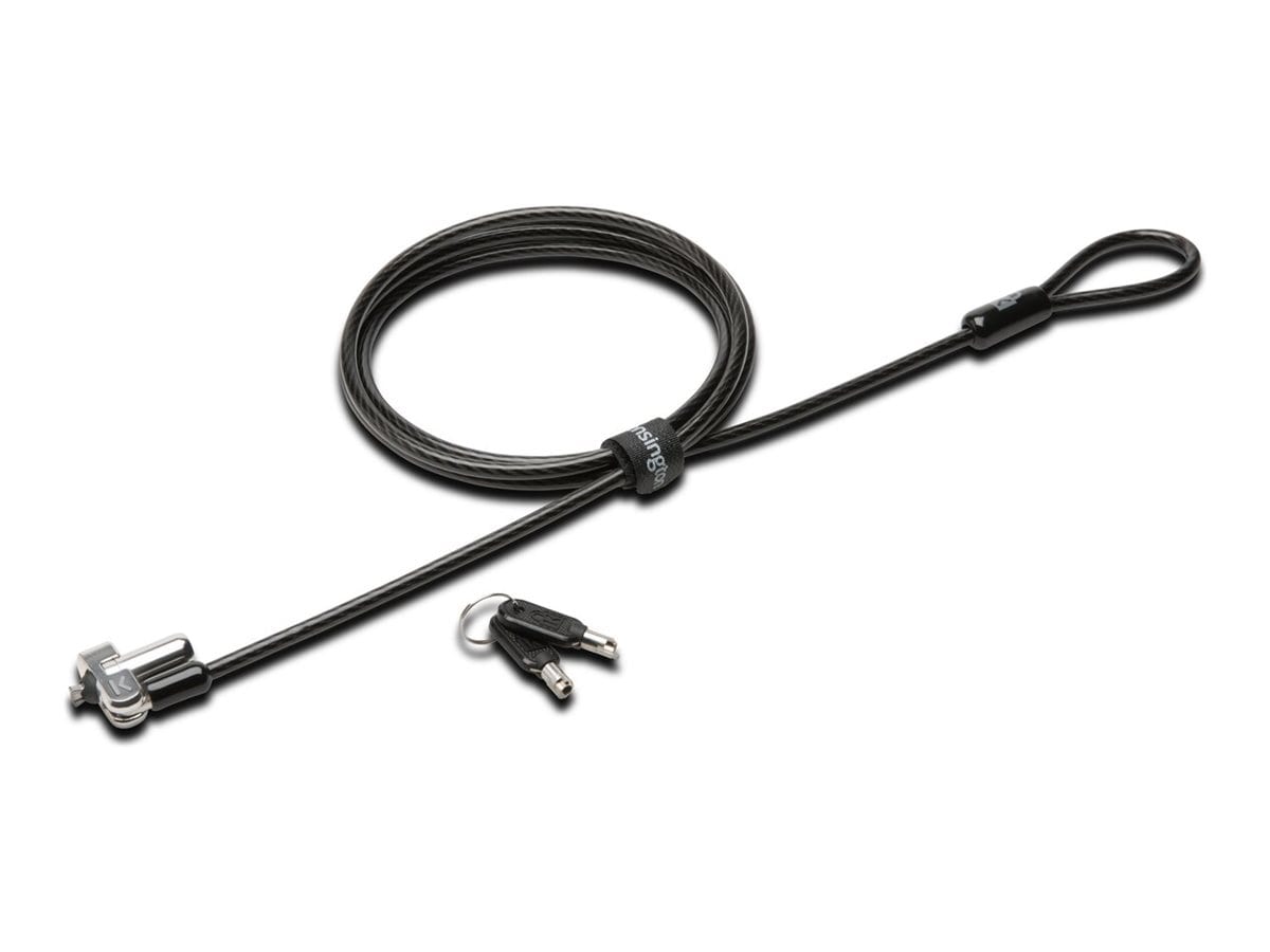 Kensington NanoSaver Keyed Dual Head Laptop Lock - Custom Keyed - security cable lock