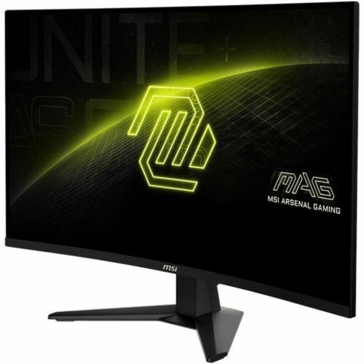 MSI MAG 32CQ6F 32" Class WQHD Curved Screen Gaming LED Monitor - 16:9 - Bla