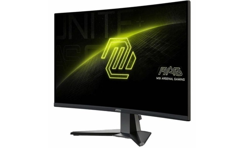 MSI ブラック モニター 本体　180hz MSI MAG 27C6X 27