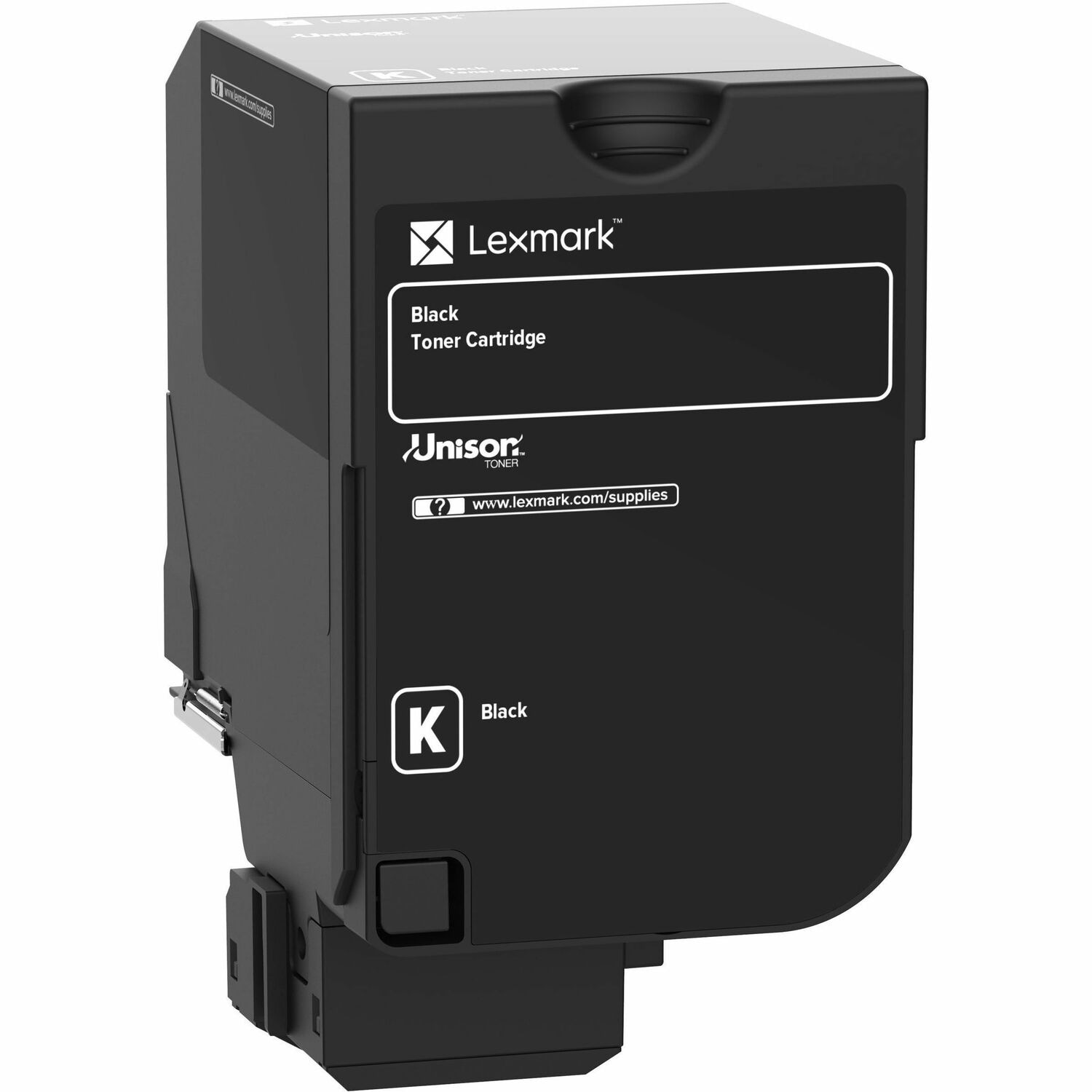 Lexmark 71C00KG - black - original - toner cartridge - LCCP, LRP