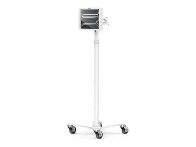Compulocks iPad Air M2 & M3 11", Apex Enclosure Rolling Cart - Rise Freedom Extended White mounting kit - for tablet -