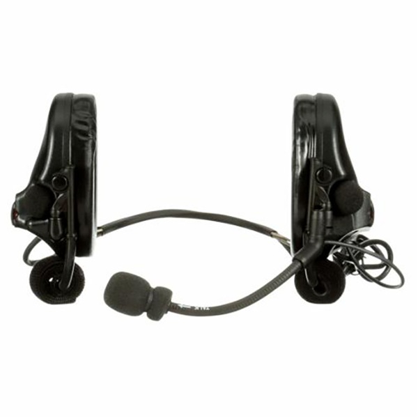 3M PELTOR SwatTac Single Lead Neckband Headset - Black
