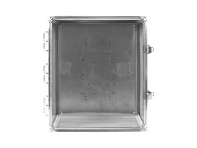 Ventev network device enclosure - NEMA, with clear door , latch lock, 14"x12"x6"