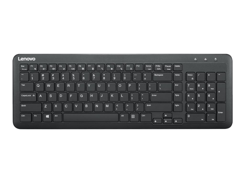 Lenovo 300 Wireless Compact - keyboard - QWERTY - US - black Input Device